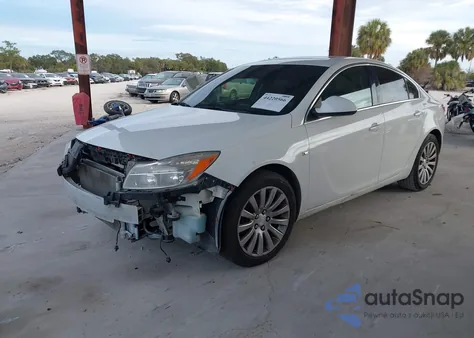 2011 Buick Regal Cxl Russelsheim from USA, damaged, VIN W04GP5EC9B1005070